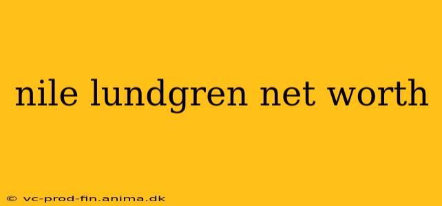 nile lundgren net worth