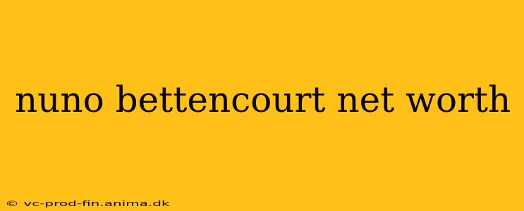 nuno bettencourt net worth