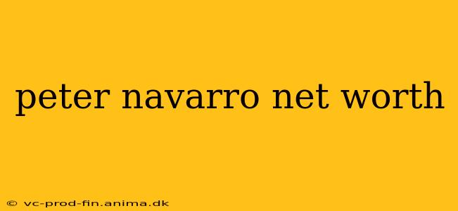 peter navarro net worth