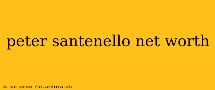 peter santenello net worth