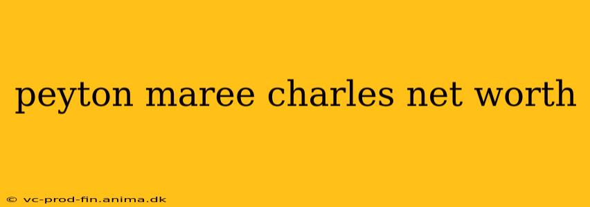 peyton maree charles net worth