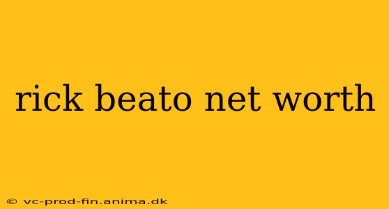 rick beato net worth