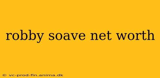 robby soave net worth