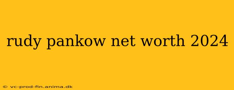 rudy pankow net worth 2024