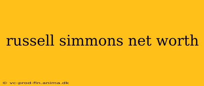 russell simmons net worth
