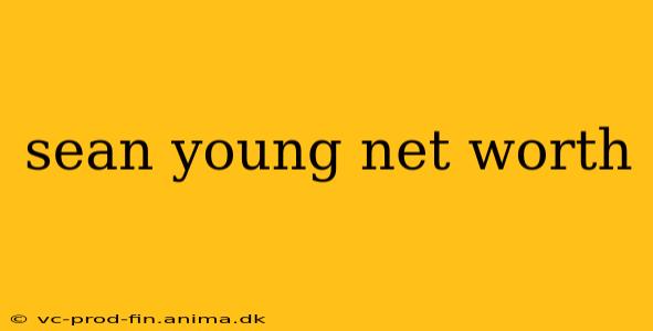 sean young net worth