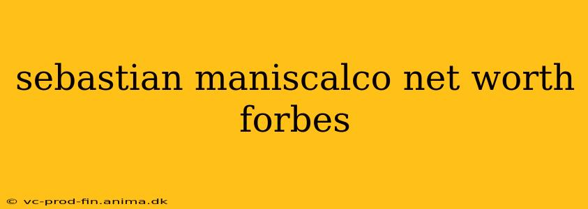 sebastian maniscalco net worth forbes