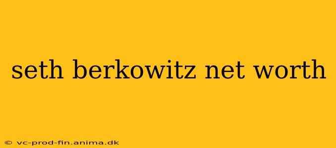 seth berkowitz net worth