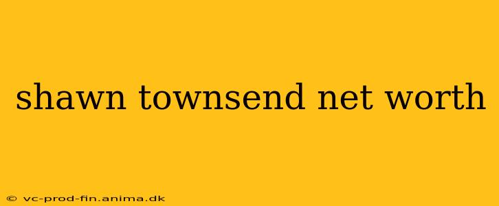 shawn townsend net worth