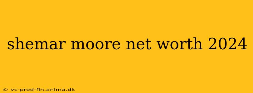shemar moore net worth 2024