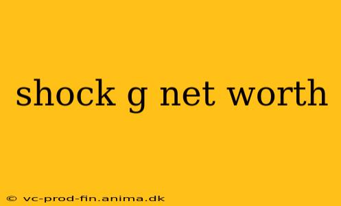 shock g net worth