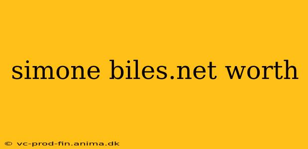 simone biles.net worth