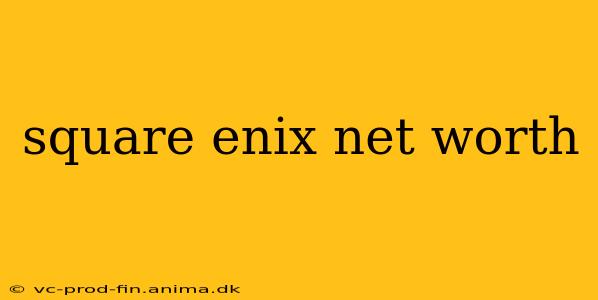 square enix net worth