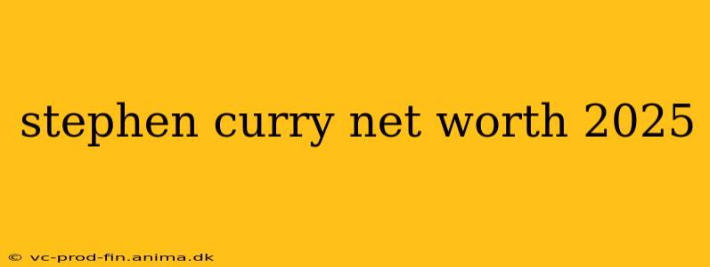 stephen curry net worth 2025