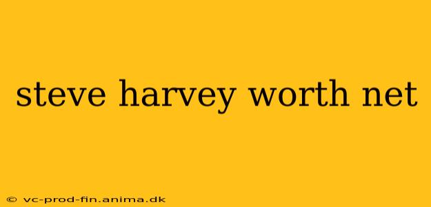 steve harvey worth net