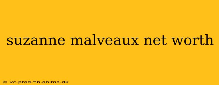 suzanne malveaux net worth