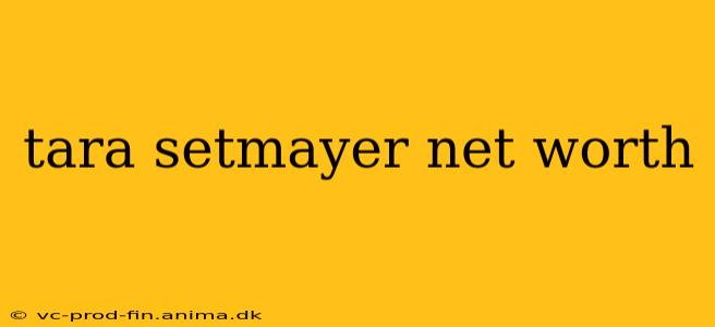 tara setmayer net worth