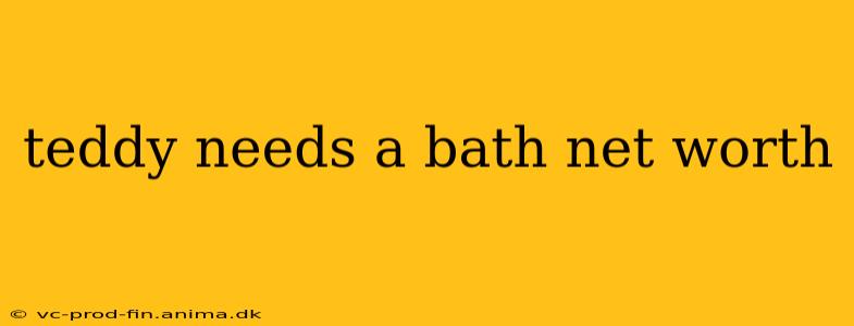 teddy needs a bath net worth