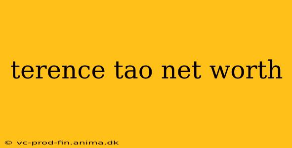 terence tao net worth