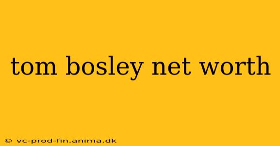 tom bosley net worth