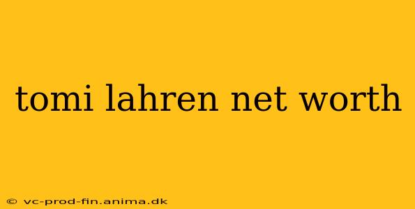 tomi lahren net worth