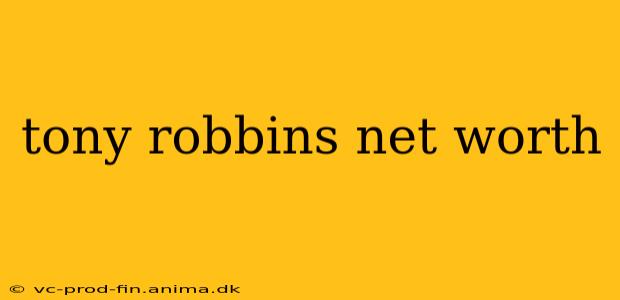 tony robbins net worth