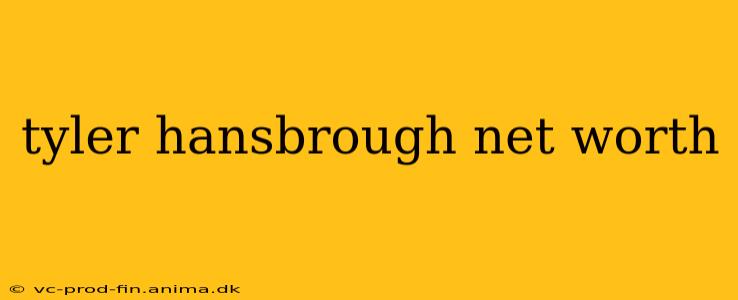 tyler hansbrough net worth