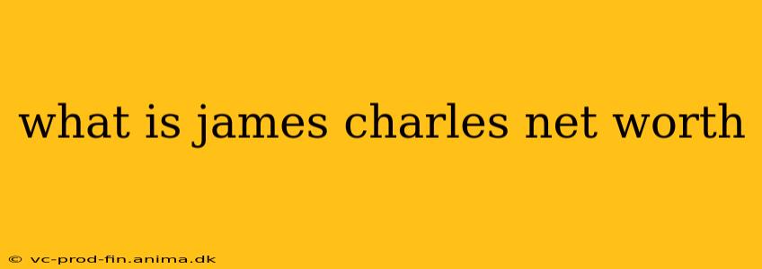what is james charles net worth