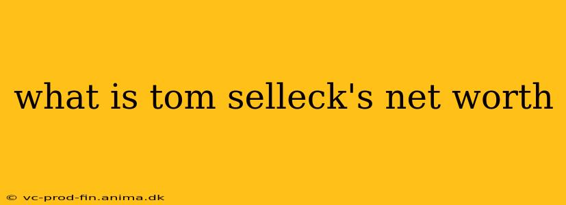 what is tom selleck's net worth