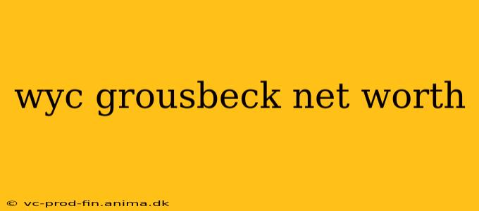 wyc grousbeck net worth
