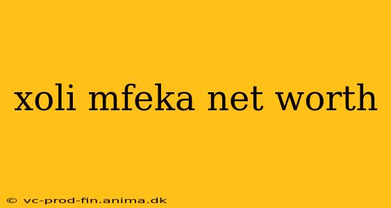 xoli mfeka net worth